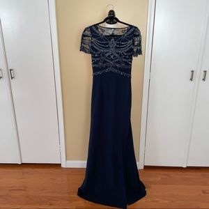 Adrianna Papell Midnight Beaded Dress